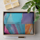 カラフル紙コラージュアートティッシュペーパー 薄葉紙 (ギフト)