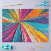 カラフル紙コラージュアートティッシュペーパー 薄葉紙 (クラフト)