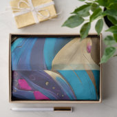 カラフル紙コラージュアートティッシュペーパー 薄葉紙 (ギフト)