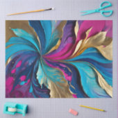 カラフル紙コラージュアートティッシュペーパー 薄葉紙 (クラフト)