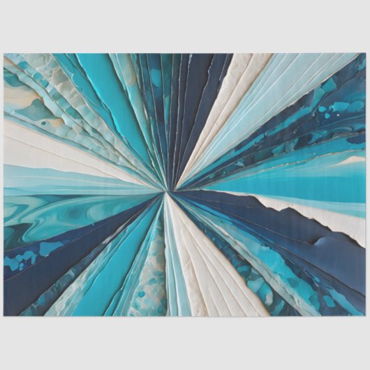 カラフル紙コラージュアートティッシュペーパー 薄葉紙 (正面)