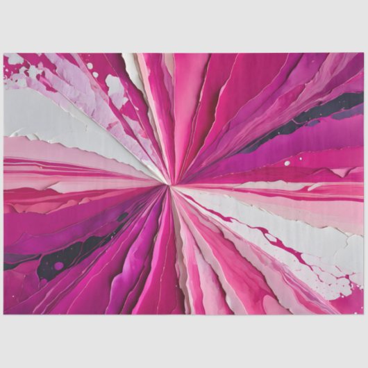 カラフル紙コラージュアートティッシュペーパー 薄葉紙 (正面)