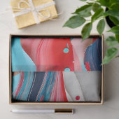 カラフル紙コラージュアートティッシュペーパー 薄葉紙 (ギフト)