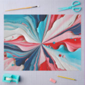 カラフル紙コラージュアートティッシュペーパー 薄葉紙 (クラフト)