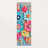 カラフル紙フローラ ヨガマット (裏面)