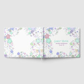 カラフル紙吹雪スターズゲストブック ゲストブック (全面)