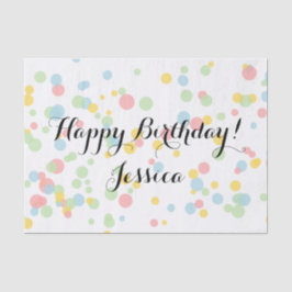 カラフル紙吹雪ティッシュペーパー 薄葉紙