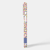 カラフル紙吹雪パターパーソナライズされたン名 Case-Mate iPhoneケース (裏面 / 左)