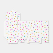 カラフル紙吹雪パターン抱き枕 フェイバーボックス (折り畳みなし)