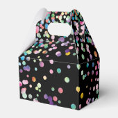 カラフル紙吹雪大晦日パーティー フェイバーボックス (裏面サイド)