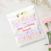 カラフル紙吹雪特別テンプレート フェイバーバッグ (封をした状態)