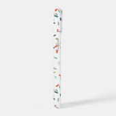 カラフル紙吹雪秋パターン iPhone 15ケース (右側面)