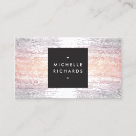 カラフル紙吹雪雨パタモダンーン 名刺