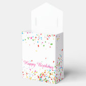 カラフル紙吹雪 フェイバーボックス (オープン)