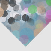 カラフル紙吹雪《写真》ぼけ味ドット 薄葉紙 (詳細)