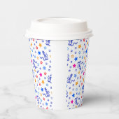 カラフル紙吹雪 紙コップ (左)