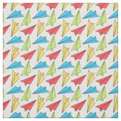 カラフル紙機模様 ファブリック (見本)