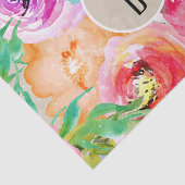 カラフル素朴モダンフローラ 薄葉紙 (詳細)