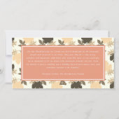 カラフル素朴感謝祭離れリース3写真 シーズンカード (裏面)