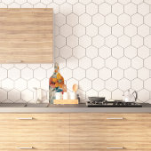 カラフル素朴花 カッティングボード