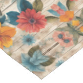 カラフル素朴花 テーブルクロス (アングル)