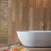 カラフル素朴花 バスマット