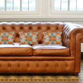 カラフル素朴花Lumbar アクセントクッション