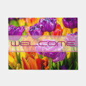 カラフル結前向き口 ドアマット (正面)