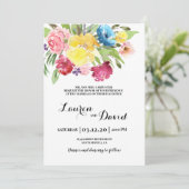 カラフル結婚の 招待状 (スタンド正面)