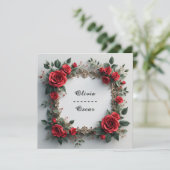 カラフル結婚フローラリース (スタンド正面)