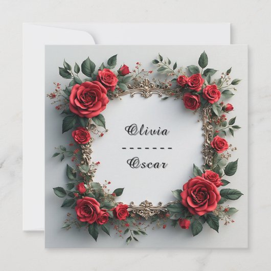 カラフル結婚フローラリース (正面)