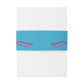 カラフル結婚モダン 招待状ベリーバンド (裏面例)