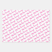 カラフル結婚紙吹雪 ラッピングペーパーシート (正面2)