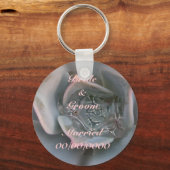 カラフル結婚食べカスタマイズる キーホルダー (正面)