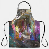 カラフル結晶 エプロン (正面)