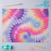 カラフル絞り染めアートティッシュペーパー 薄葉紙 (クラフト)