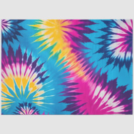 カラフル絞り染めアートティッシュペーパー 薄葉紙