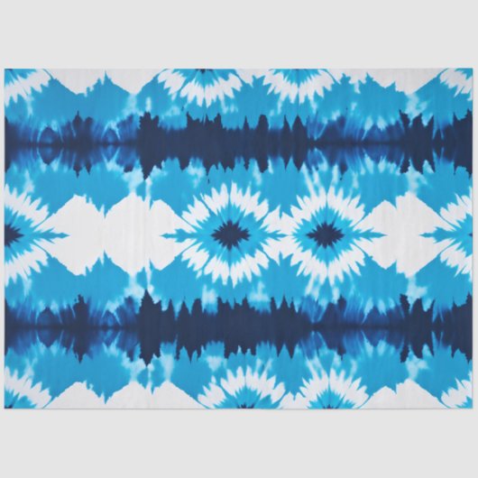 カラフル絞り染めアートティッシュペーパー 薄葉紙 (正面)