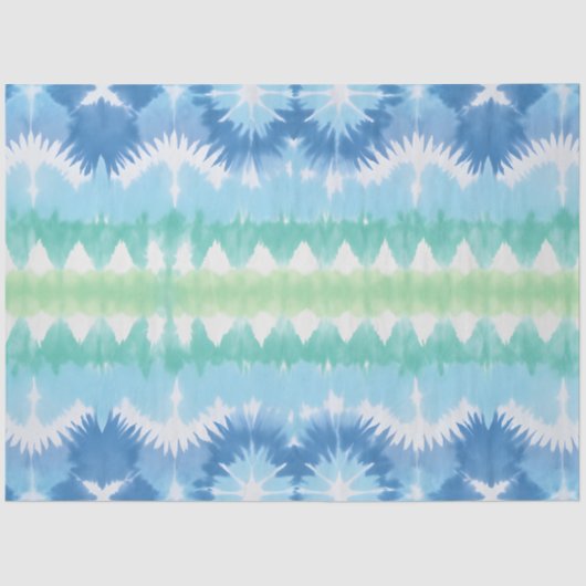 カラフル絞り染めアートティッシュペーパー 薄葉紙 (正面)