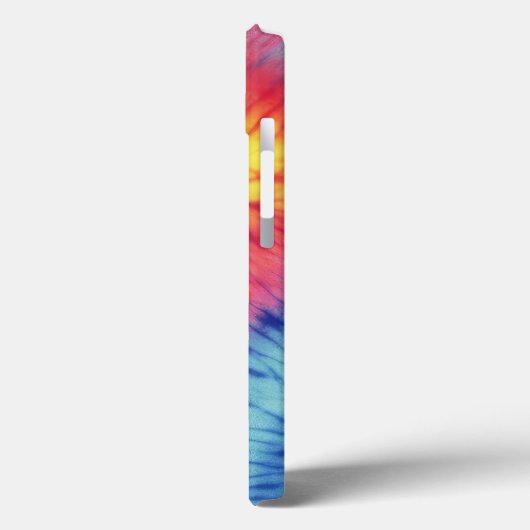 カラフル絞り染め電話ケース Case-Mate iPhoneケース (裏面 / 左)