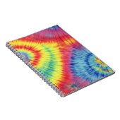 カラフル絞り染め ノートブック (右側)