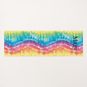 カラフル絞り染め ヨガマット (裏面(横))