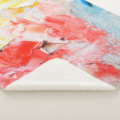 カラフル絵を描の油(キ絵を描上)，ブラシ，線，文字 シェルパブランケット (3/4)