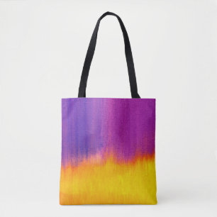 カラフル絵を描キャンバスを背景として使用芸術は創造的である トートバッグ
