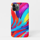 カラフル絵を描ストローク Case-Mate iPhoneケース (裏)