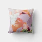 カラフル絵を描ユニーク抽象芸術オリジナル クッション (正面)