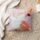 カラフル絵を描ユニーク抽象芸術オリジナル クッション (ブランケット)