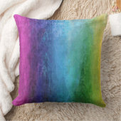 カラフル絵を描レインボー装飾用クッション クッション (ブランケット)