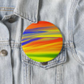 カラフル絵を描レインボー 缶バッジ (インサイチュ)