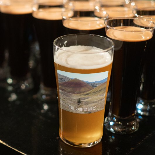 カラフル絵を描丘の写真 タンブラーグラス